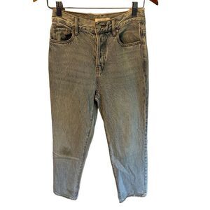 ☀️ PACSUN High Rise Straight Button Fly Jeans